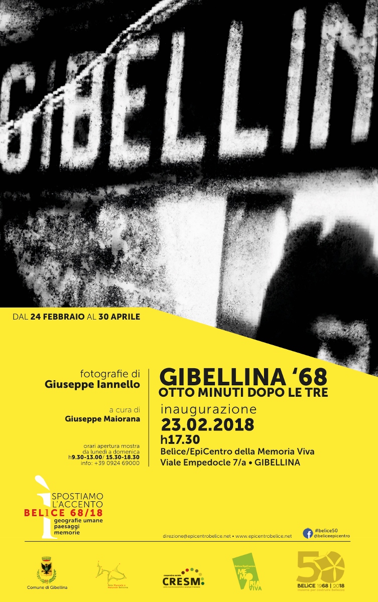 Giuseppe Iannello - Gibellina '68, Otto minuti dopo le tre